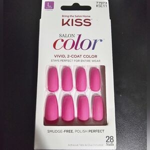 KISS Salon Color Pink Nails